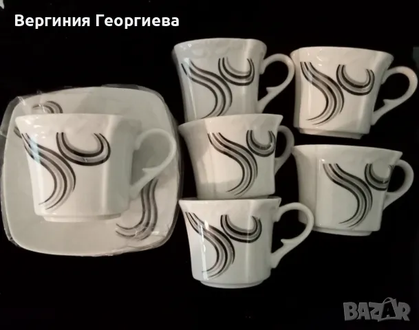 Нов порцеланов сервиз за кафе 