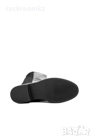 РАЗПРОДАЖБА! -50% на дамски ботуши с ластик в черен цвят модел: 0-290 black, снимка 7 - Дамски ботуши - 52943354