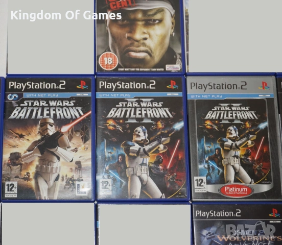 Игри за PS2 50 Cent Bulletproof/Ratchet & Clank 3/Star Wars/X-Men 2: Wolverine's Revenge, снимка 4 - Игри за PlayStation - 45572450