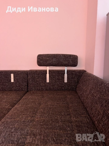 3/4-местен разтегателен диван, снимка 8 - Дивани и мека мебел - 54225133