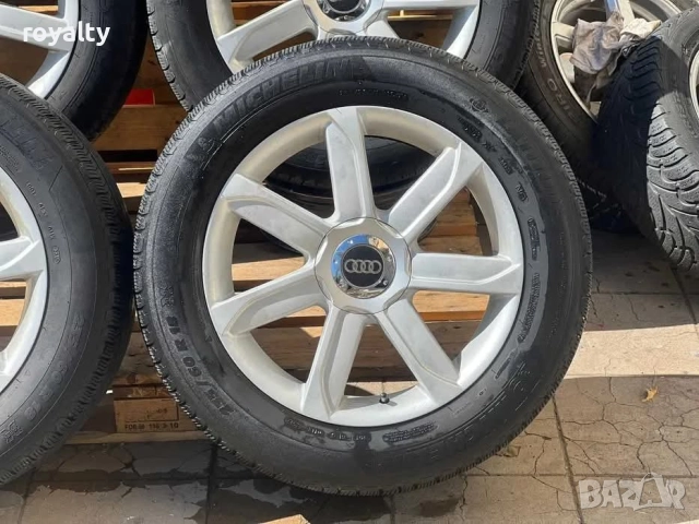Джанти 5x112 18 Цола Audi A4 A6 Q3 Q5, снимка 4 - Аксесоари и консумативи - 51840733