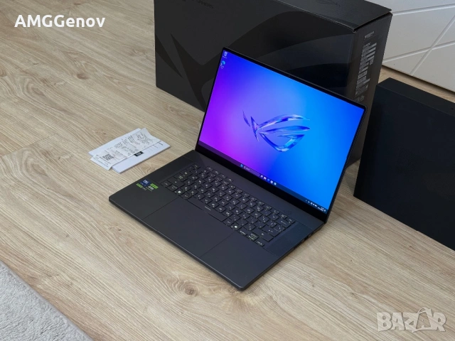 16’OLED 240Hz 2.5K/Ultra 9 285H/RTX 5070TI 12GB/Asus ROG Zephyrus, снимка 3 - Лаптопи за игри - 54121335