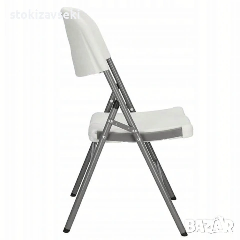 Комплект 4 броя сгъваеми кетъринг столове за градина и събития - удобни и издръжливи, снимка 14 - Къмпинг мебели - 54114169