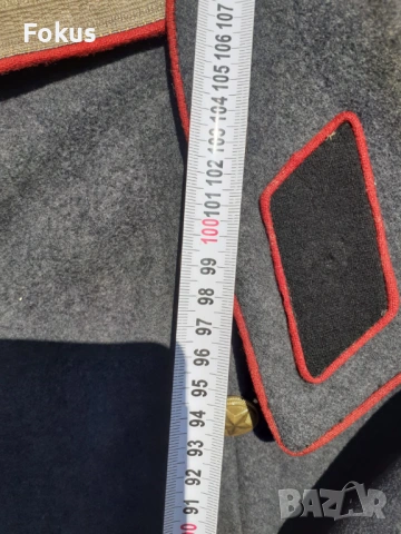 Стара военна СОЦ униформа - зимен параден шинел, снимка 4 - Антикварни и старинни предмети - 53268910