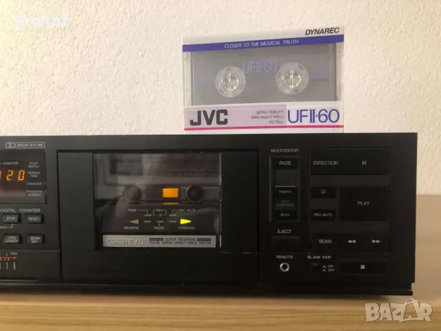 Касетен дек JVC DD-VR77, снимка 4 - Декове - 49315340