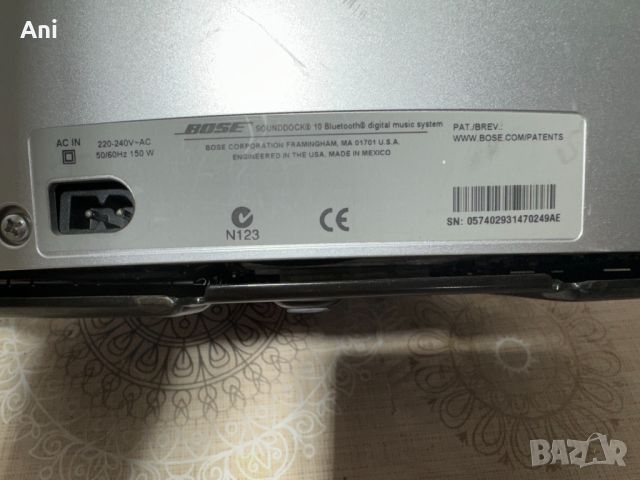 Bose SoundDock 10, снимка 7 - Аудиосистеми - 46371331