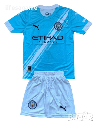 Детско - юношески футболен екип Манчестър Сити Холанд Manchester City Haaland , снимка 2 - Детски комплекти - 50069016