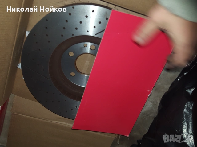 Дискове и накладки за Mercedes CLA45AMG 2014, снимка 7 - Части - 53283031