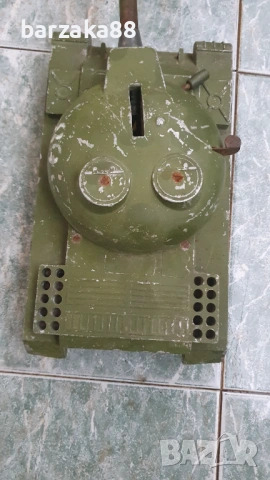 Стара руска играчка Танк, снимка 5 - Колекции - 54272594
