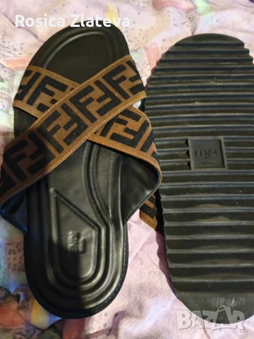 Оригинални Мъжки чехли Fendi Roma