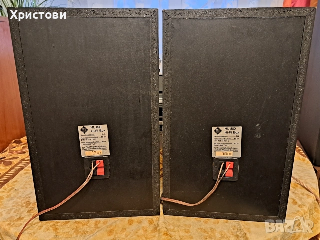 Продавам уникални тонколони Telefunken HL-800, снимка 8 - Тонколони - 53356622