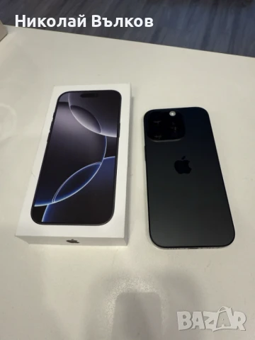 Apple iPhone 16 Pro 256GB - Като Нов 100% Батерия!, снимка 1