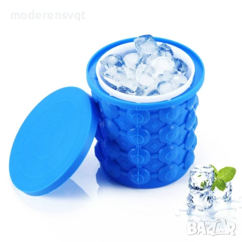 Силиконова форма за лед 2в1 ледарка, снимка 4 - Форми - 50916687