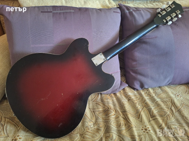 Ретро ел.китара Кремона, снимка 7 - Китари - 54144193