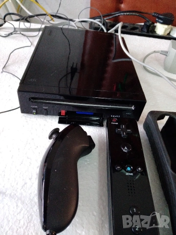 Nintendo Wii, черна, снимка 2 - Nintendo конзоли - 53681873