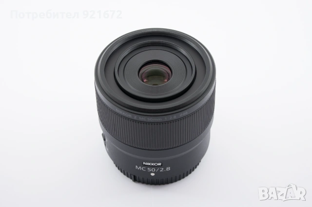 Nikon NIKKOR Z MC 50mm f/2.8 Macro - КАТО НОВ, Пълен комплект, снимка 9 - Обективи и филтри - 54185024