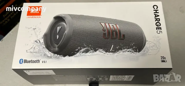 Преносима колона JBL Charge 5 с кутия, снимка 3 - Тонколони - 47851910