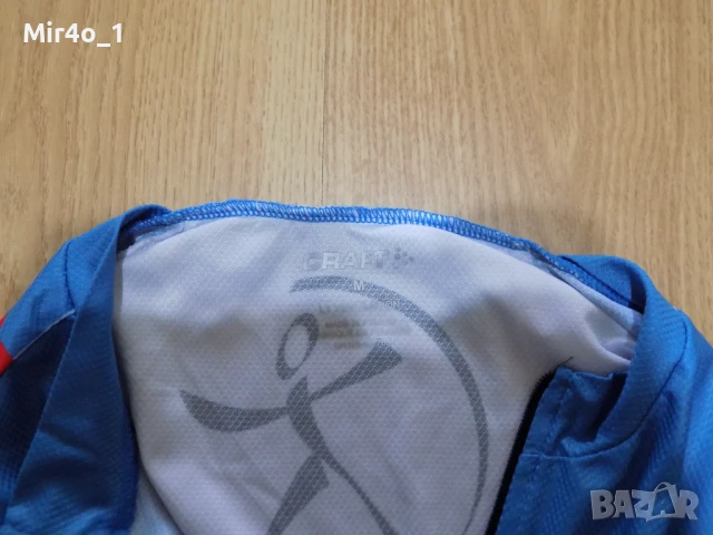 вело джърси craft тениска екип мъжко шосейно колоездене оригинално M, снимка 6 - Спортни дрехи, екипи - 51191359