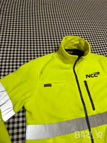 Blaklader 4853 High Vis Fleece  мъжко зимно яке тип полар размер М, снимка 3 - Якета - 47195542