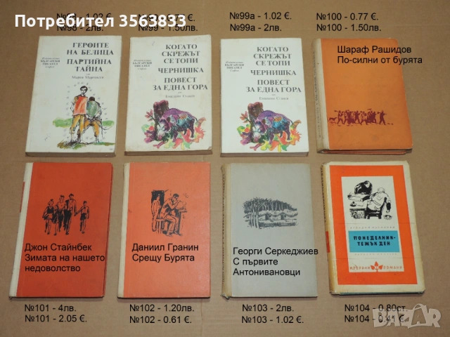 Книги и учебници, снимка 11 - Художествена литература - 43035369