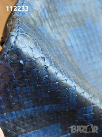 Змийска кожа-мъжки портфейл, снимка 3 - Портфейли, портмонета - 53533697