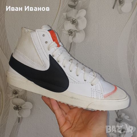 Оригинални маратонки  NIKE BLAZER MID '77 JUMBO  номер 48-48,5, снимка 14 - Маратонки - 41102804