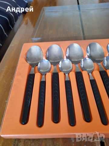Стар комплект лъжици, снимка 3 - Други ценни предмети - 53964308