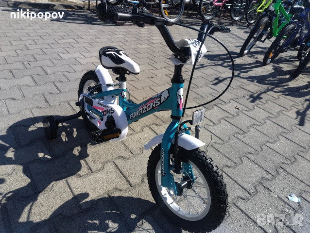 PASSATI Велосипед 12" AMAZONS син, снимка 5 - Велосипеди - 53758839