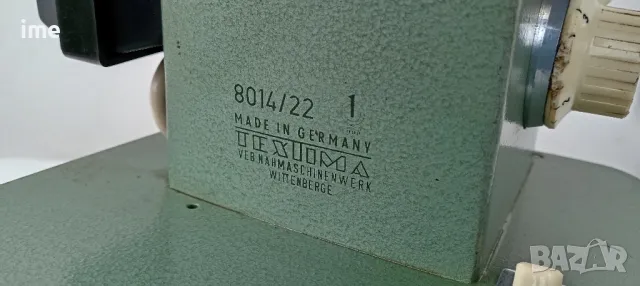 Шевна машина НОМЕР 06. Veritas. Ревизирана. Работеща с мостра на някой видове на шиене., снимка 9 - Шевни машини - 49863946