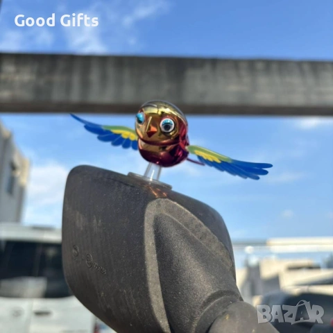 Реалистична Птица за Автомобил – Махащи Крила от Вятъра EMachinery Bird, снимка 4 - Аксесоари и консумативи - 53427215