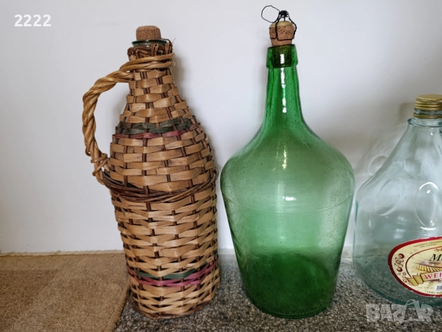 Продавам дамаджани и шишета , снимка 5 - Буркани, бутилки и капачки - 52496666