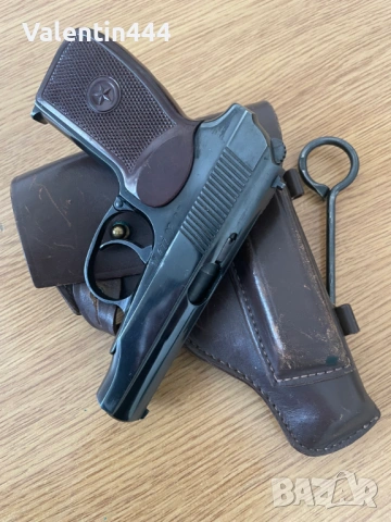 Пистолет "Макаров", кал.9х18мм - Деактивиран/Обезопосен, снимка 6 - Бойно оръжие - 53643126