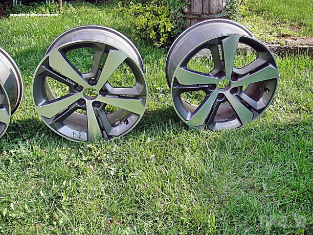 Джанти оргинални 17 цола за Пежо-Ситроен, снимка 3 - Гуми и джанти - 54244655