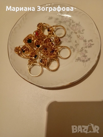 Кристални шатони Оптима - Чешки, - Старинни сребърни Бижута, - Колиета, гердани, пръстени, брошки, снимка 12 - Колекции - 47713943