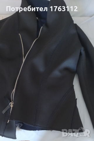 Negative тип неопреново яке, без размер, подходящо за дами M-L размер, черно, снимка 1 - Якета - 44972563