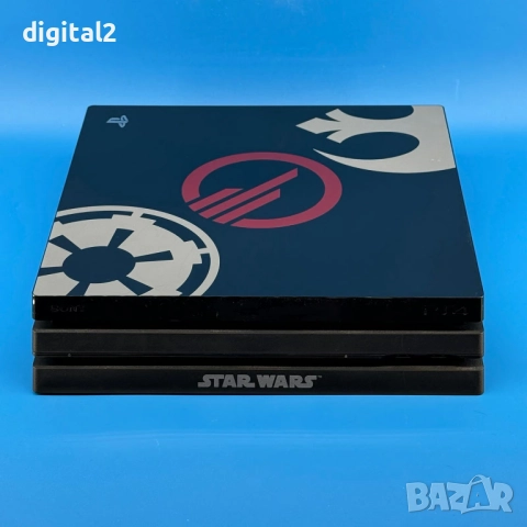 Конзола Playstation 4 PRO STAR WARS Limited Edition 1 TB клас А перфектна, снимка 4 - PlayStation конзоли - 52246966