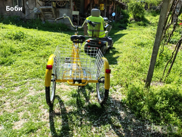 Триколесен велосипед-сгъваем, снимка 3 - Велосипеди - 54281854