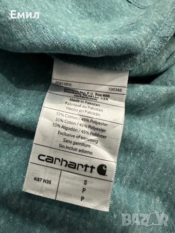 Мъжка тениска Carhartt Force Relax Fit Pocket T-Shirt, Размер М, снимка 6 - Тениски - 46279579