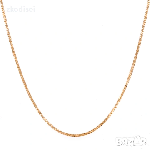 Златен синджир 2,36гр. 39,0см. 14кр. проба:585 модел:37709-3, снимка 2 - Колиета, медальони, синджири - 53736322