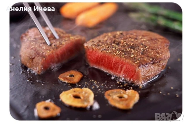 Електрическа скара, регулируем термостат 1500W, снимка 3 - Скари - 51350903