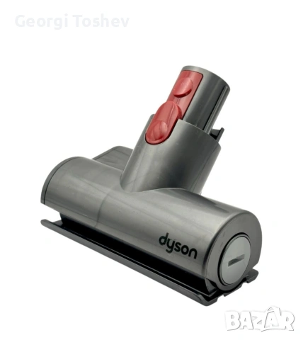 Dyson V7, с MOP за мокро почистване и глави за  гладки повърхности и килими, снимка 4 - Прахосмукачки - 53613663
