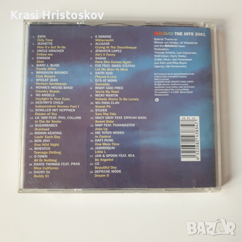 Bravo - The Hits 2001 cd, снимка 3 - CD дискове - 45063390