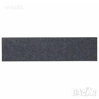 vidaXL Самозалепващи стелки за стълби, 15 бр, 76x20 см, светлосиви(SKU:326927), снимка 4 - Други - 48489353