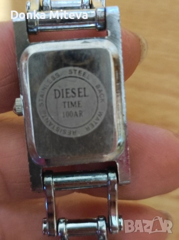 часовник Diesel работещ на батерия , снимка 3 - Дамски - 52832918