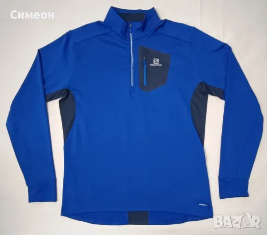 Salomon Sweatshirt оригинално горнище 2XL спорт туризъм планина, снимка 1 - Спортни дрехи, екипи - 48545420