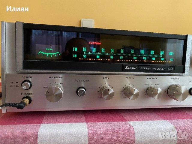 Sansui 661, снимка 5 - Ресийвъри, усилватели, смесителни пултове - 52437443