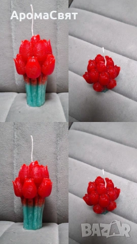 Ароматни свещи, снимка 10 - Декорация за дома - 53261775