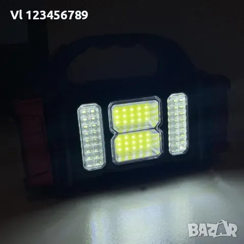 LED многофункционален фенер HB-2678, снимка 6 - Къмпинг осветление - 48552637