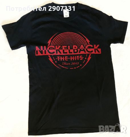 Тениска групи Nickelback. Tour 2013, снимка 1 - Тениски - 46603664