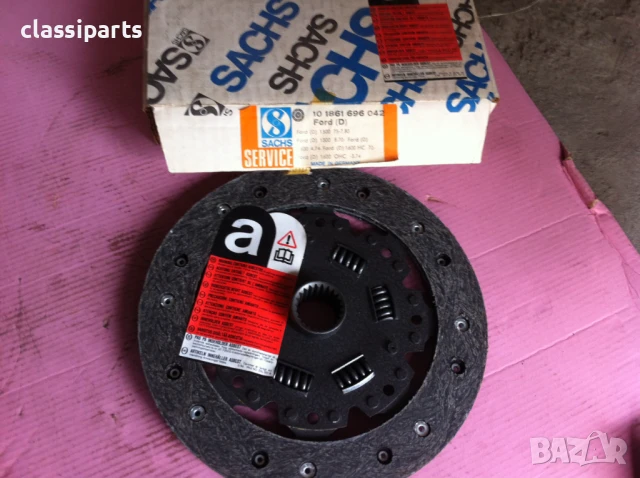 Феродов Диск Sachs за Форд Сиера, Таунус и Капри / FORD Sierra, Taunus, Capri, снимка 2 - Части - 51054967
